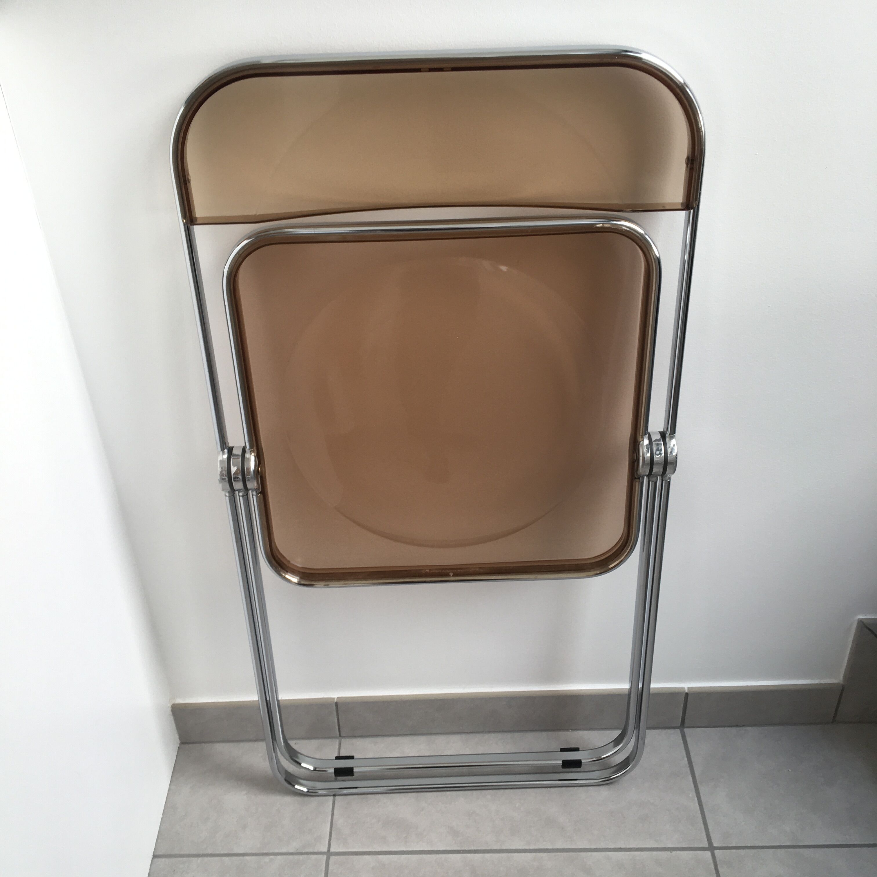 Chair folded by Piretti castelli edition