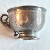 Antique pewter cup