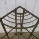 Old metal plants door 1/4 round