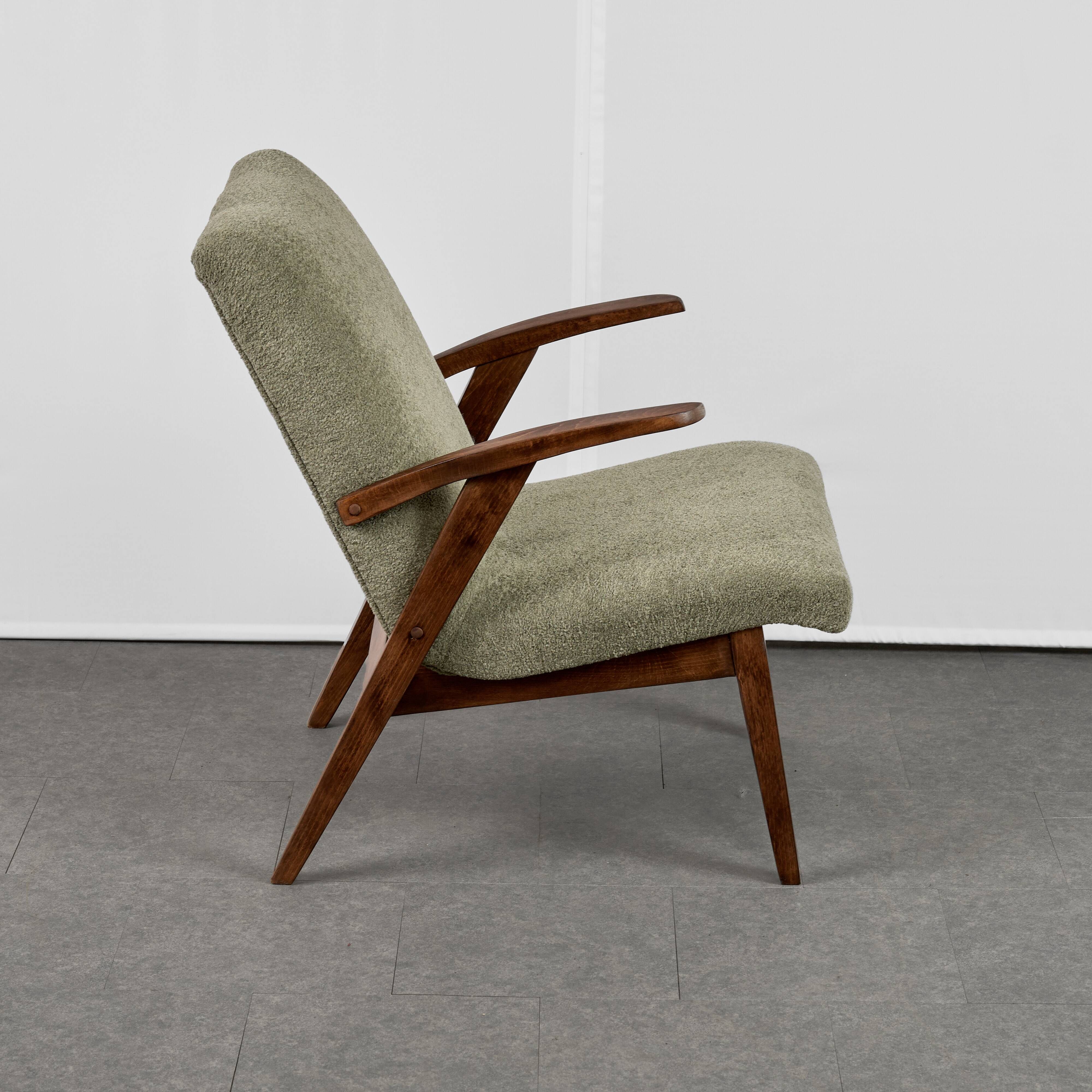 Iconic Armchair by Mieczysław Puchała, 1960s, Poland