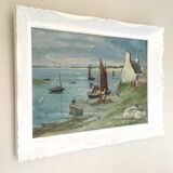 Painting former marine Brittany