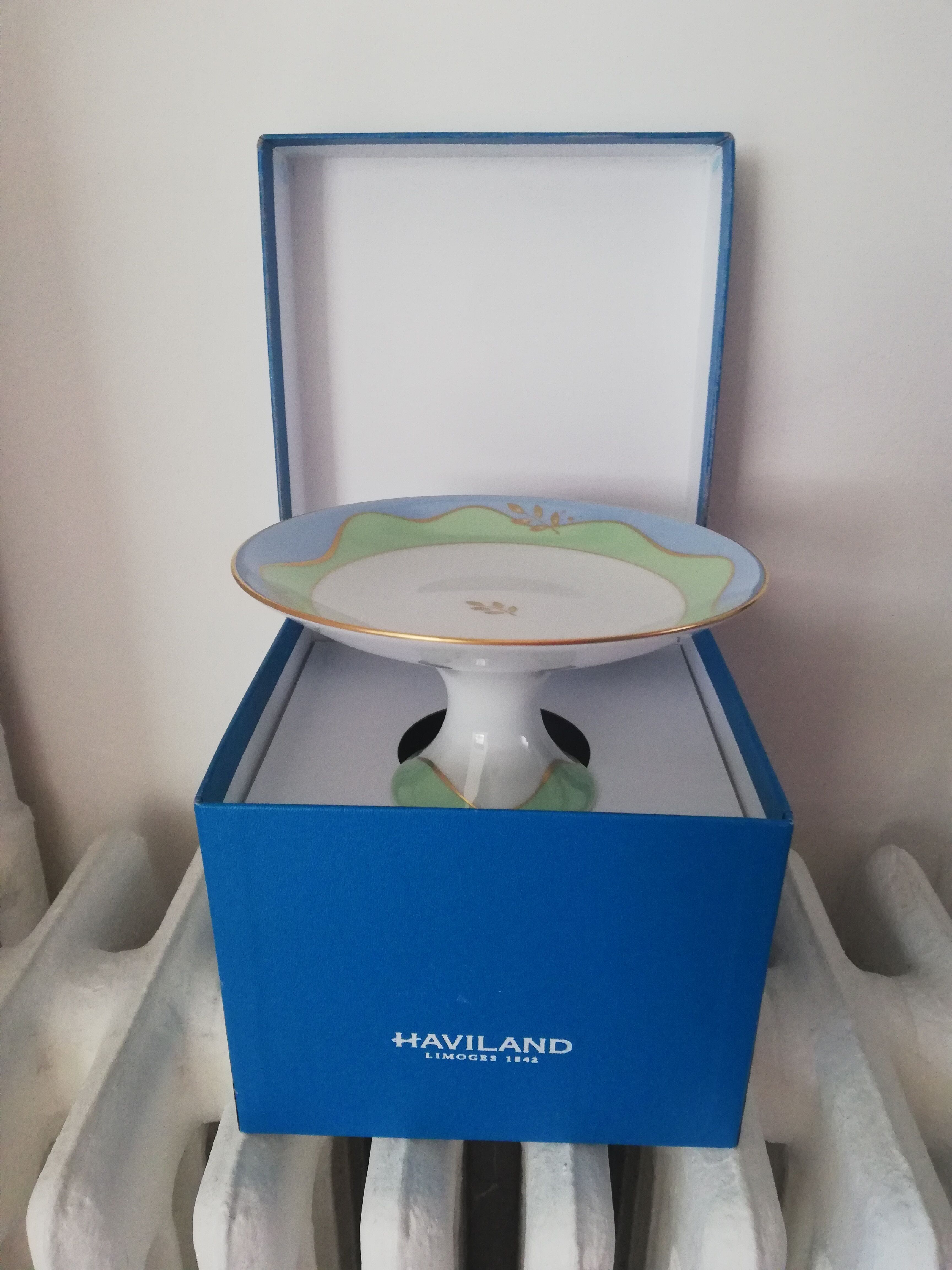 Stand cup porcelain Haviland Limoges