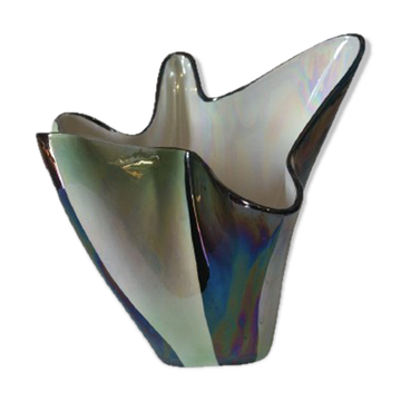 Free-form art deco vase Vincenzo Bertolotti