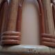 Pair of bamboo sconces