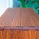 Scandinavian shelving unit in solid teak from the 1960s.