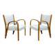 Pair of Bow armchairs