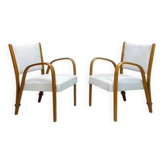 Pair of Bow armchairs