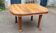 Art Nouveau extendable table in walnut from the 1900s, Nancy school.