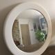 Vintage 70s round mirror bench Syla