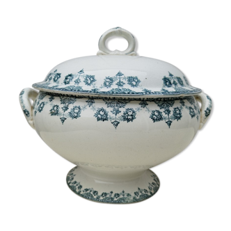 Soup faience saint amandinoise service normand