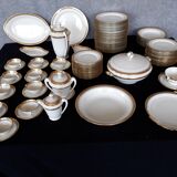 Limoges table service of 77 pieces of RS brand of the twentieth century