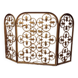Decorative grille, wrought iron firewall 1940, 1950