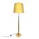Adjustable Brass Telescope Floor Lamp by Ingo Maurer for Design M