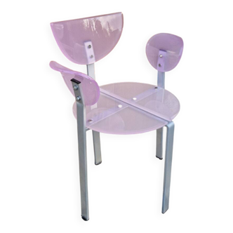 Chaises en plexiglas Piretti vintage