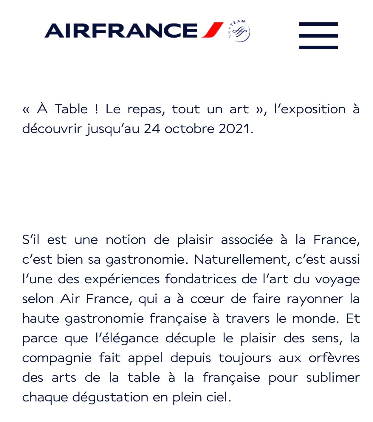 6 Bernardaud plates for Air France