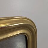 Golden mirror from the Louis Philippe period.