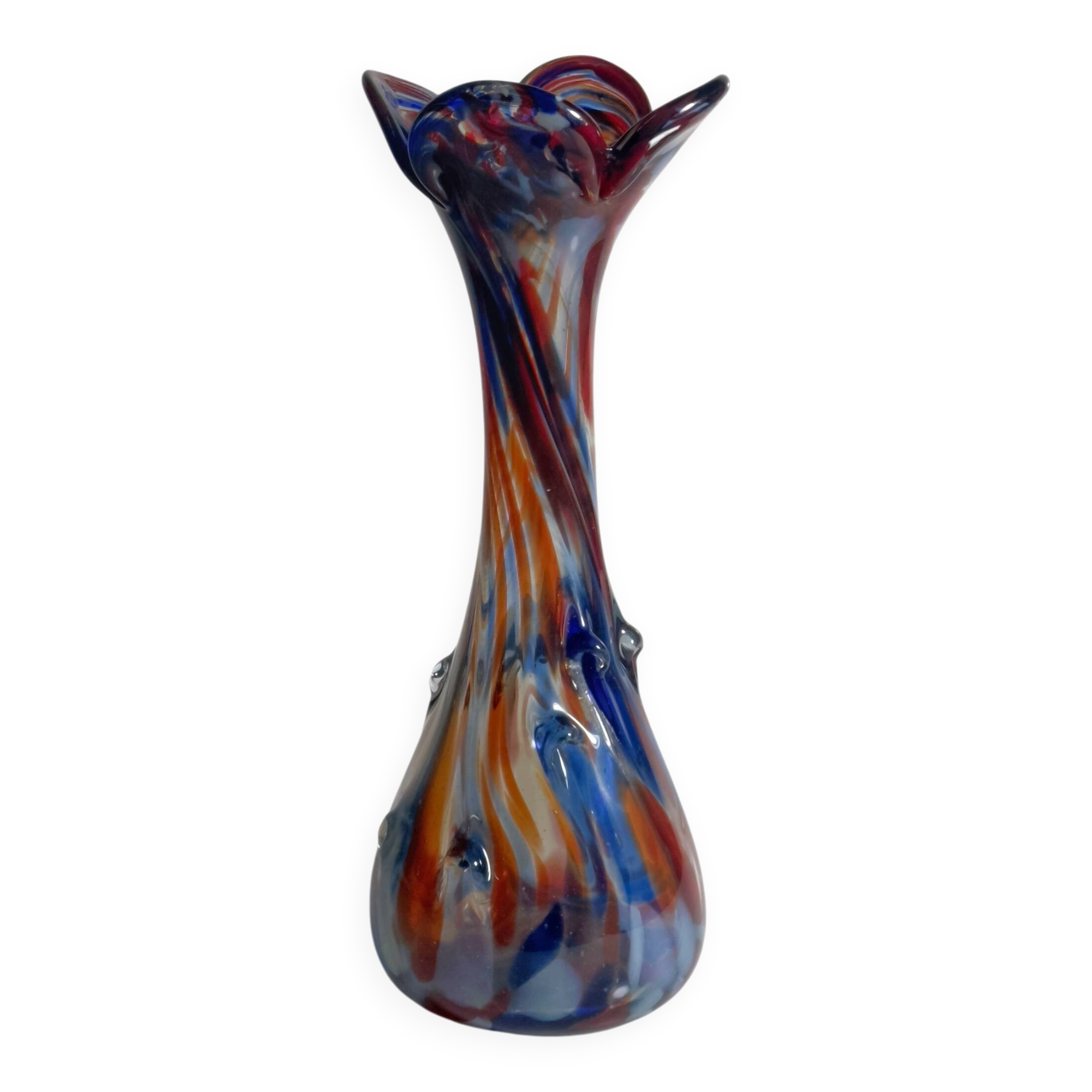 speckled Murano vase - 1970s