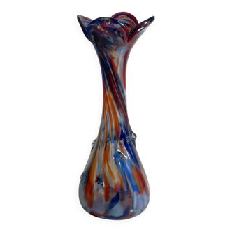 speckled Murano vase - 1970s