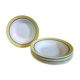 Six plates Digoin-Sarreguemines "Dinard" 50s