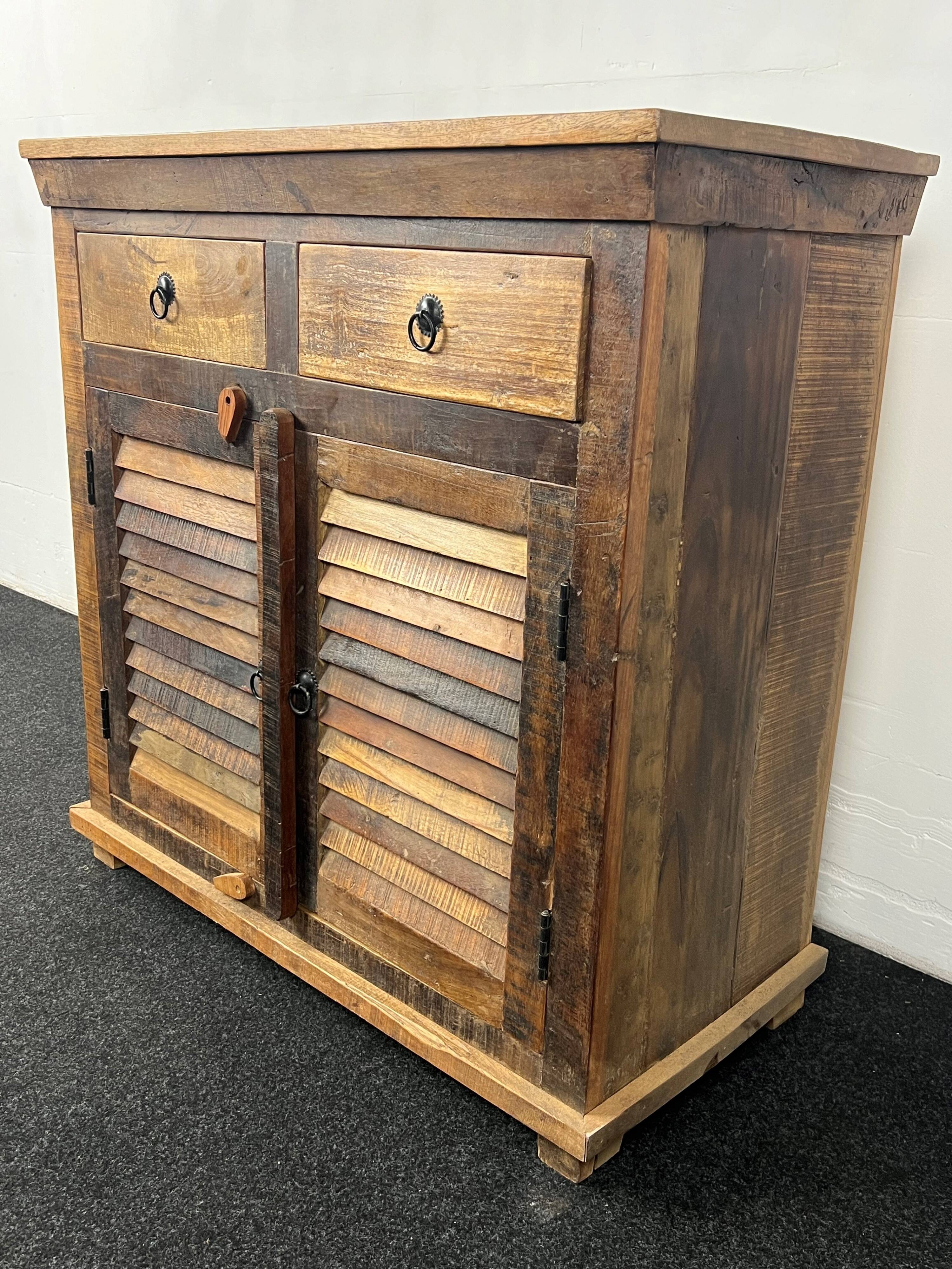 Small buffet in old wood