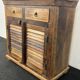 Small buffet in old wood