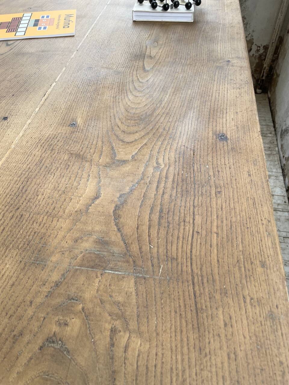 Oak farm table 2m