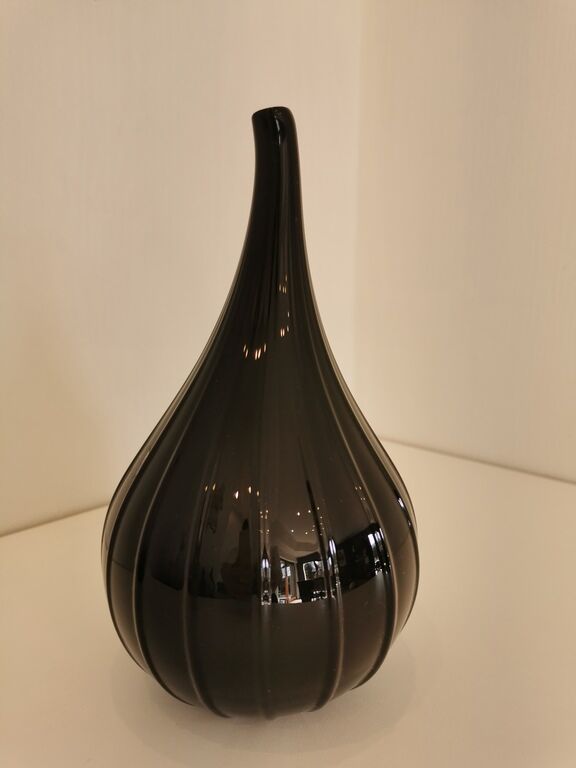 Murano glass vase, Salviati model Drops