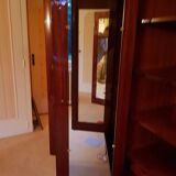 Armoire 4 portes acajou
