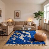 Handmade Berber rug in wool 3 x 2 m