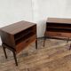 Paire de chevets scandinaves Arne Vodder design danish 1960