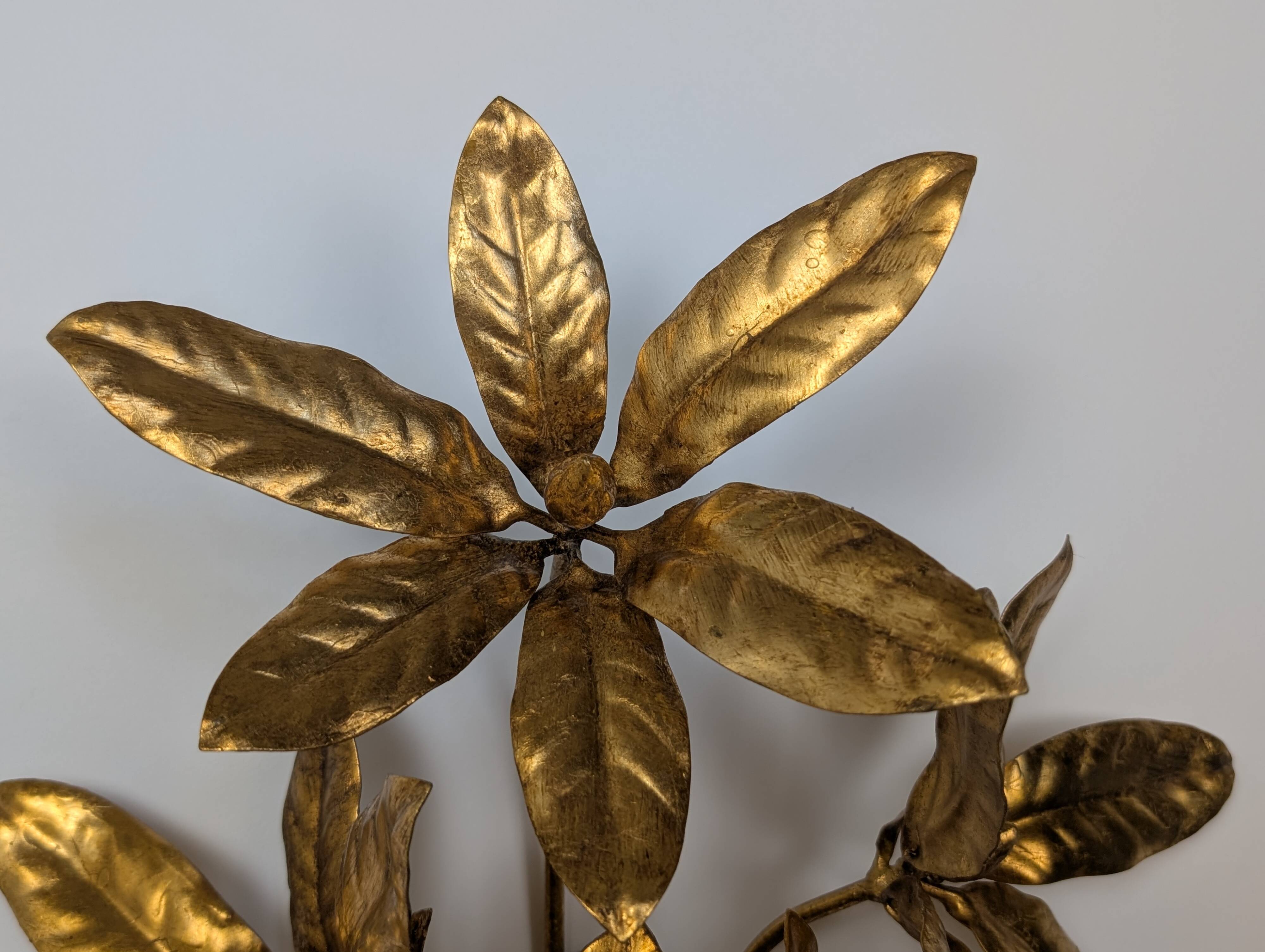 Golden leaf applique Hans Kögl