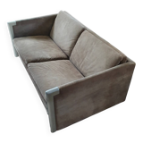 Sandwich sofa / Clair Bataille. Paul Ibens. Upholstered. 65 x 230 x 82. Collection 1973-1974. 't Spectrum. Fully original