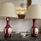 Paire de lampes de salon