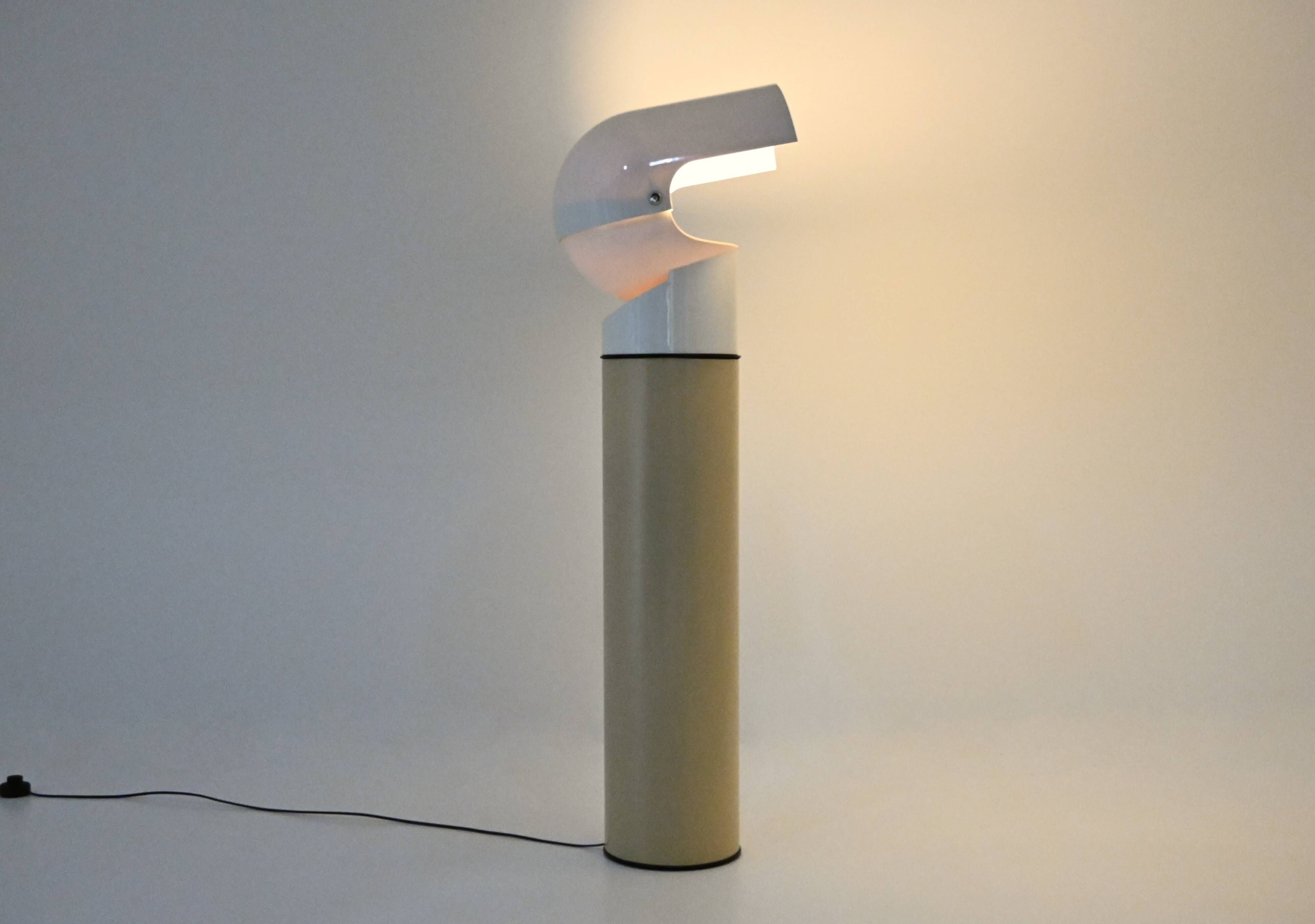 Mezzo Pileo floor lamp by Gae Aulenti for Artemide, 1970s