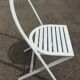 Paire de chaises pliantes