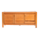 Vintage sideboard in elm wood. Edition by Simat. France 1970s.