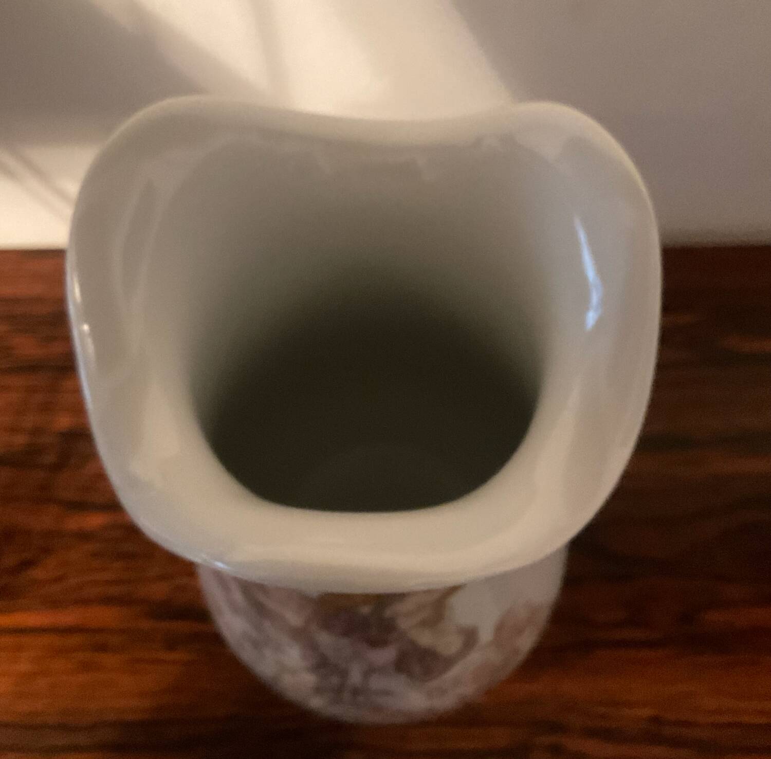 Kaiser vase in glazed porcelain by Nossek
