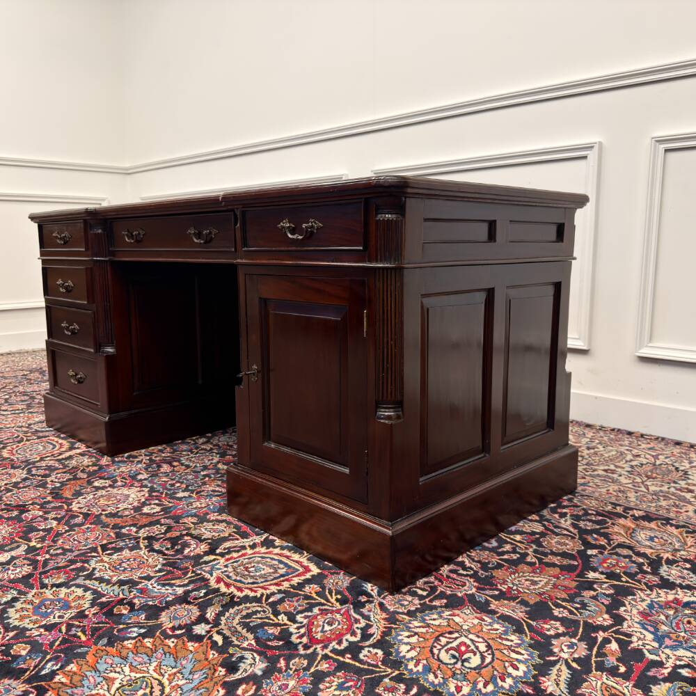 Classic English Desk with Backboard