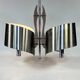 Vintage Maison Charles Pendant Lamp, France 60's