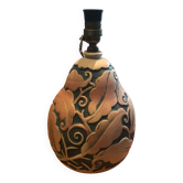 Mougin Nancy ceramic lamp