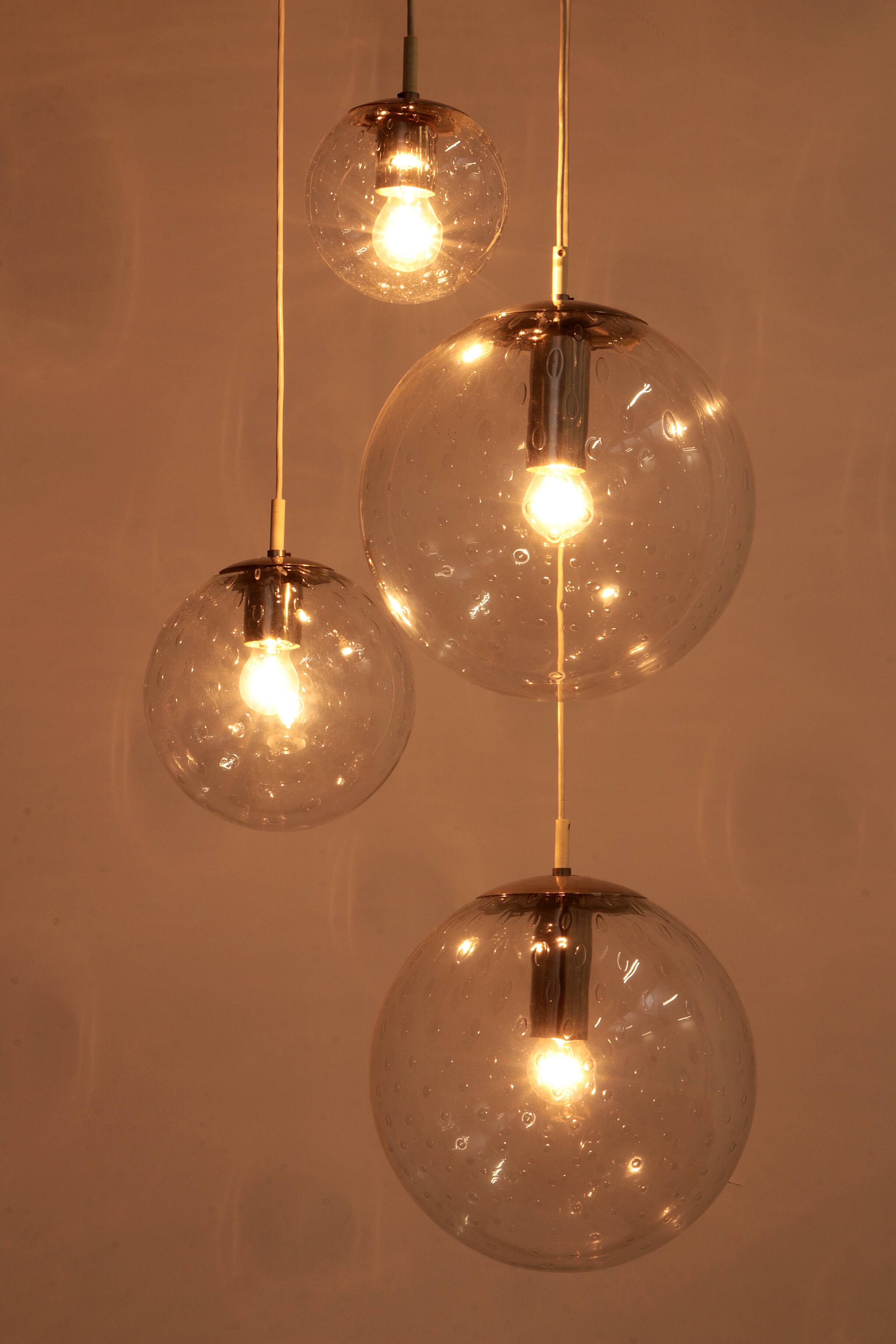 Raak Amsterdam Hanging Lamp Model B 1285 Design, 1968 Netherlands.