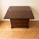 Single drawer chest of drawers mahogany neo-Georgian style