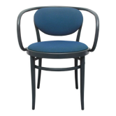 Chaise Bentwood No.209 Thonet en bleu