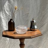 Small glass candy box Cristal d'Arques France