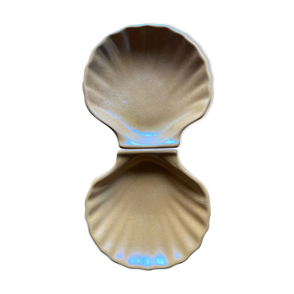 2 Emile Henry stoneware shells