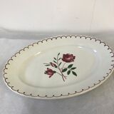 Old dish floral