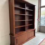 Large presentation unit in exotic wood