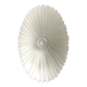Vintage oval frosted glass ceiling light