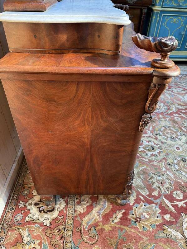 Commode - Coiffeuse époque Napoléon III avec psyché.
