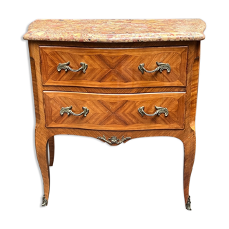 Louis XVI style chest of drawers.